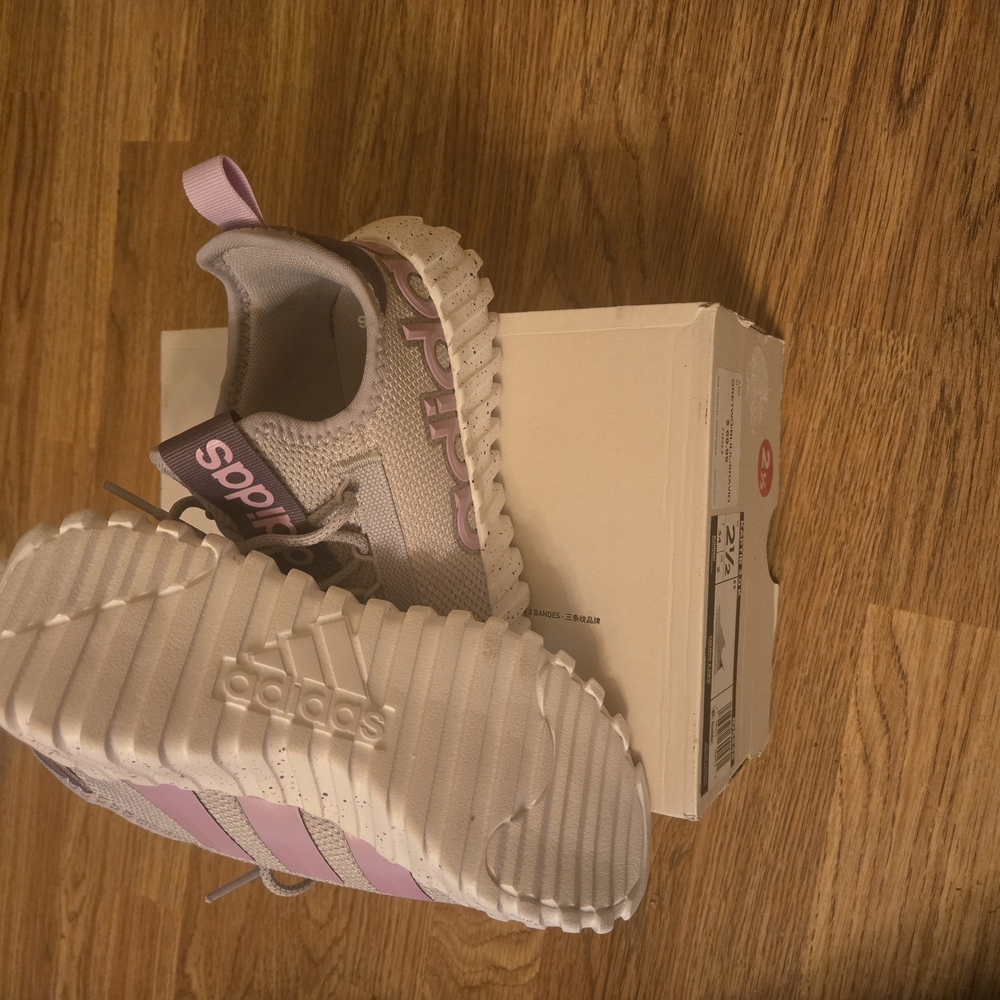 Adidas Gray and Pink Sneakers for Everyday Comfort
